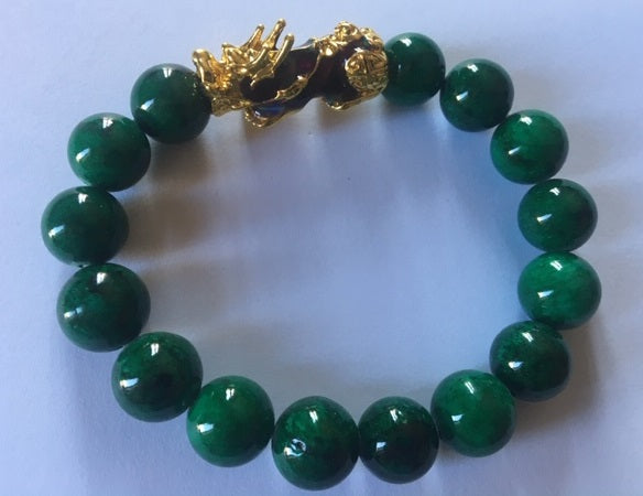 Green Jade Pixiu Bracelet