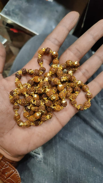 108 Rudraksha Natural Prayer Beads Mala