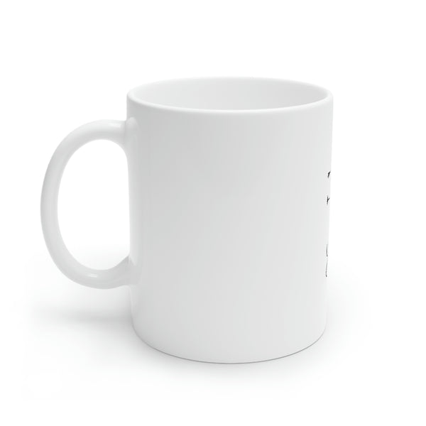 White Ceramic Mug, 11oz and 15oz