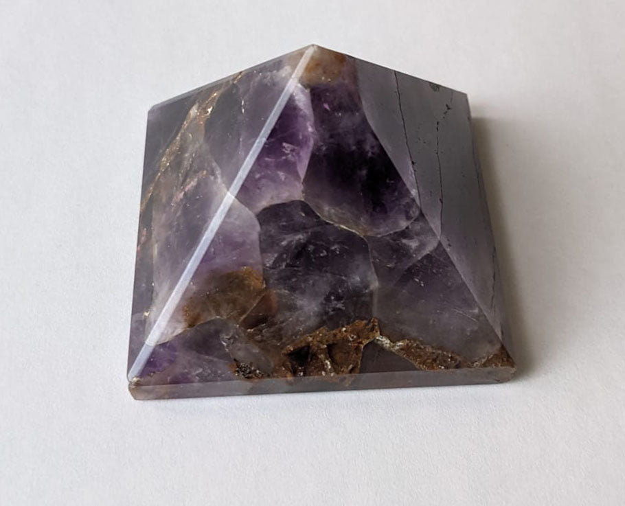 Amethyst Pyramid,  Natural Amethyst Pyramid Healing Crystal