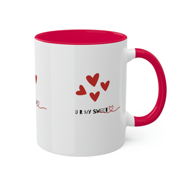 Colorful Mugs, 11oz, Valentines day, Love, Sweet heart