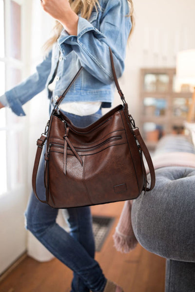 Luxury Faux Leather Handbag