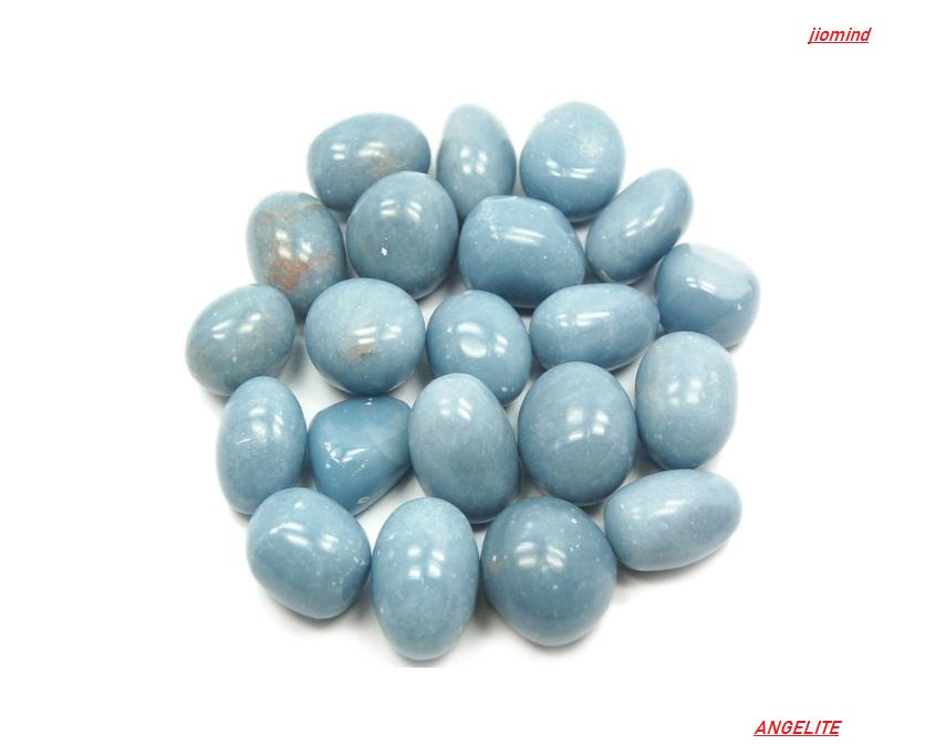 Angelite Tumbled Stone (100 Grams), Polished Gemstones