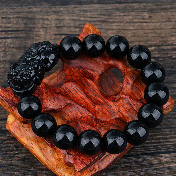 Black Obsidian Pi Xiu Bracelet
