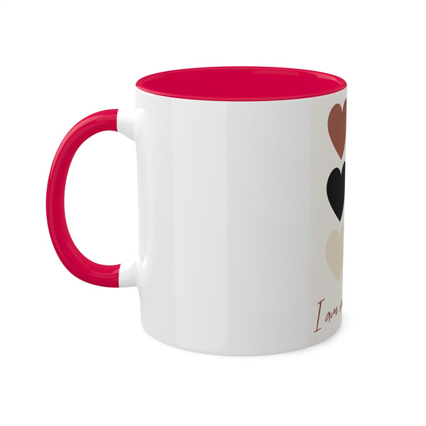 Colorful Mugs, 11oz. Love, Valentines day.