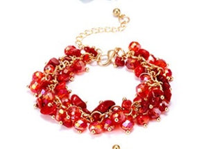 Fashion Stone Bangle Bracelet for Women/Girl for Gift